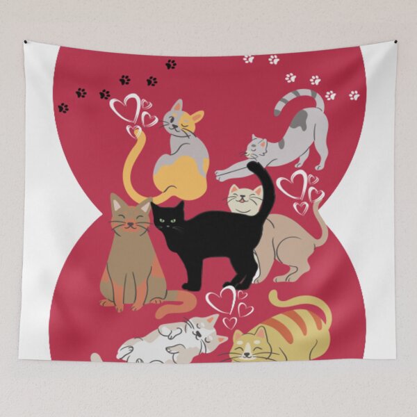 Item preview, Love Catually - Cats designed and sold by Digitalme Designs.