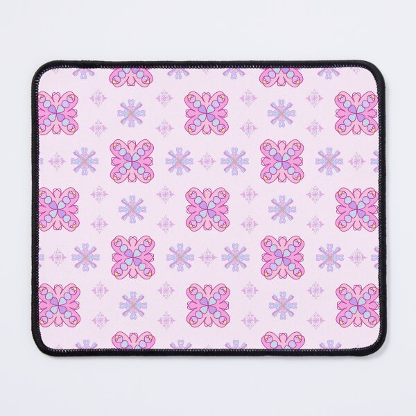 Item preview, Pink and Violet Gradient crystal Flowers Pattern  designed and sold by KKhloris.