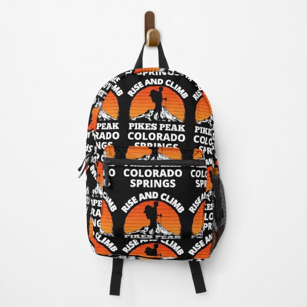 Item preview, Rise And Climb Pikes Peak Colorado Springs Vintage Mountain Climbing designed and sold by RGRamsey.