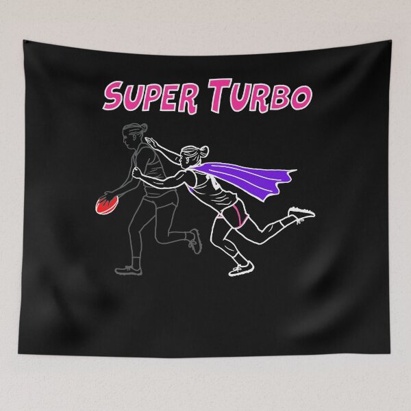 Item preview, Super Turbo! AFLW Kiara Bowers Classic T-Shirt.png designed and sold by MelanieLitten99.