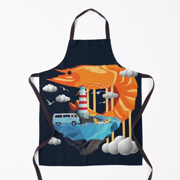Item preview, Prawn Cloud Springs - in the Big Prawn range of designs designed and sold by Container of Dreams.