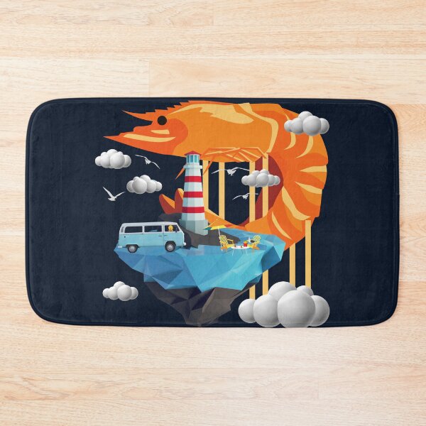 Item preview, Prawn Cloud Springs - in the Big Prawn range of designs  designed and sold by Container  of Dreams.