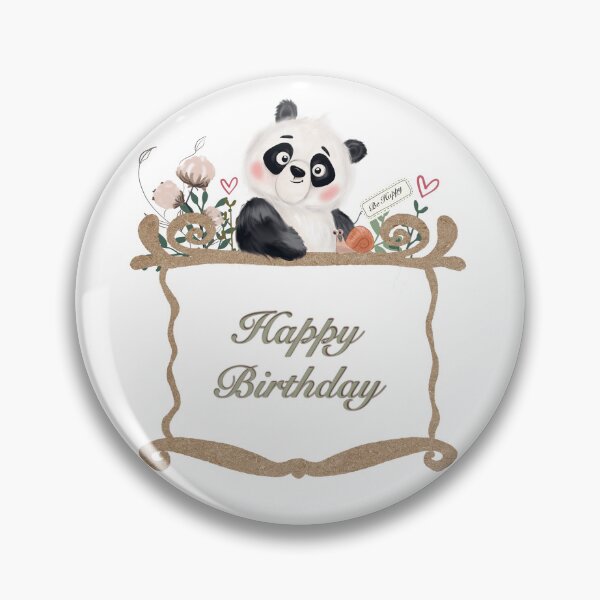 Artikelvorschau, Alles Gute zum Geburtstag Zeichen Panda entworfen und verkauft von ValandMolly.
