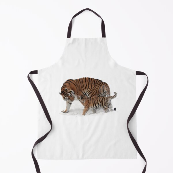 Item preview, Tiger and Cub in Snow designed and sold by sewohayami.