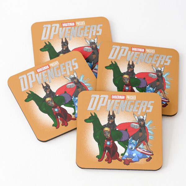 Item preview, Fin de partie Doberman pinscher-sup-pers hero designed and sold by AsherGavy.