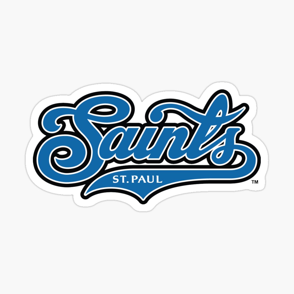 St. Paul Saints Wordmark Magnet for Sale by mjensen11