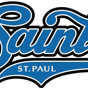 St. Paul Saints Wordmark Magnet for Sale by mjensen11