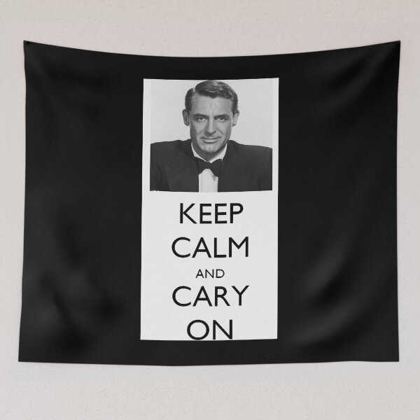 Item preview, Keep Calm and Cary (Grant) On Classic designed and sold by genovevap.