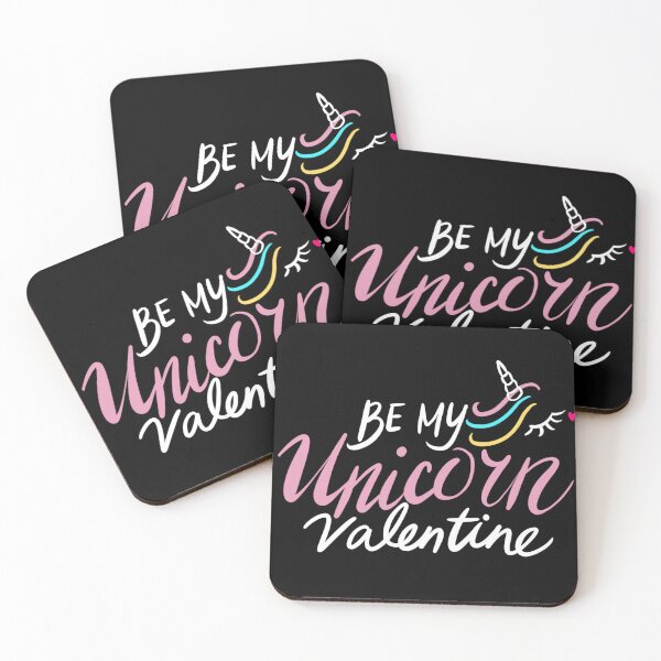 Item preview, Hey Unicorn Will You Be My Valentine White Art Print Pink Unicorn designed and sold by lineartdesigns.