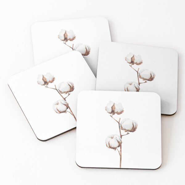 Item preview, Cotton branch illustration designed and sold by InnaPatiutko.
