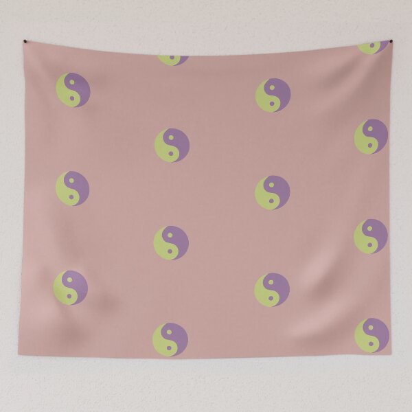 Item preview, Green and Purple Yin Yang  designed and sold by Lavender-Cloud.