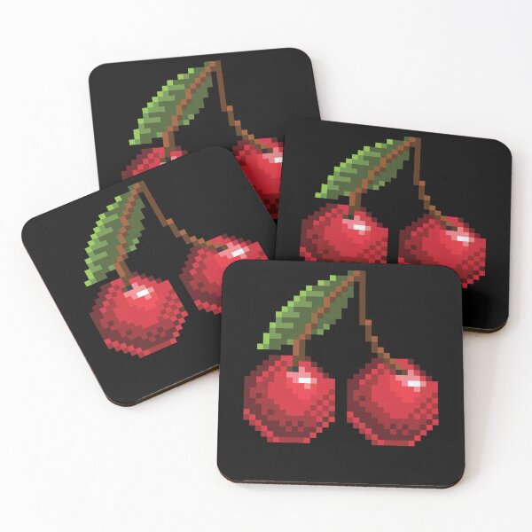 Item preview, Cherry Pixel Gaming Games Art Retro designed and sold by MooonTees.