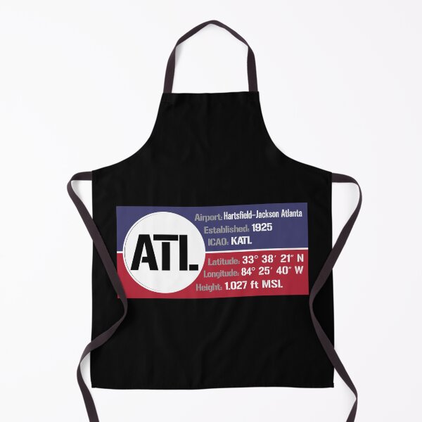 Item preview, ATL Atlanta Airport USA - Block Design designed and sold by FouDeeziner.