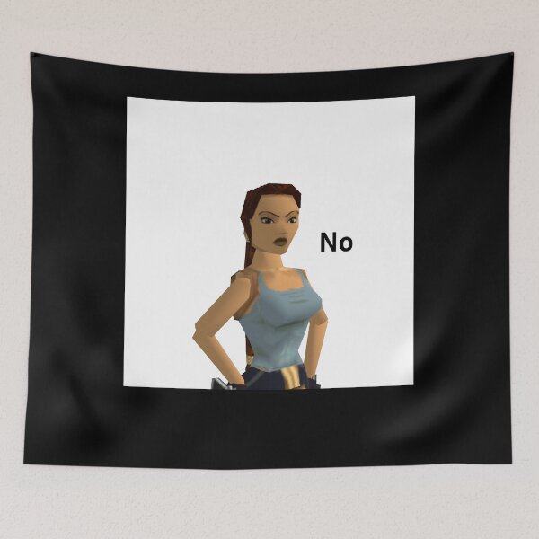 Item preview, Lara Croft NO v2 (Other Products) Chiffon Top designed and sold by genovevap.