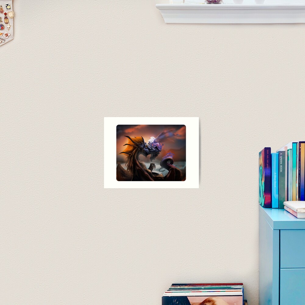 Aperçu de l'œuvre Impression artistique créée et vendue par pitgraf.