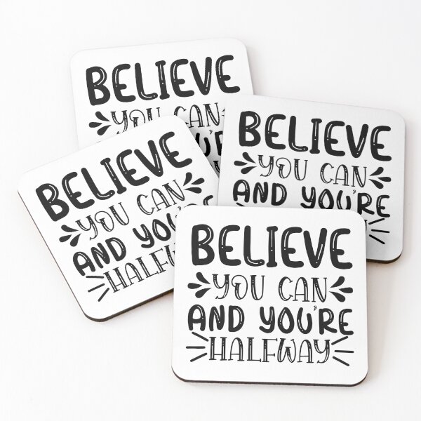 Item preview, Believe you can and you're halfway designed and sold by ArtbyJamasin.