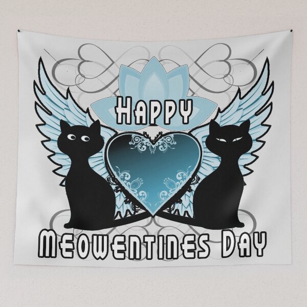 Item preview, Happy Meowentines Day designed and sold by A-T-H.