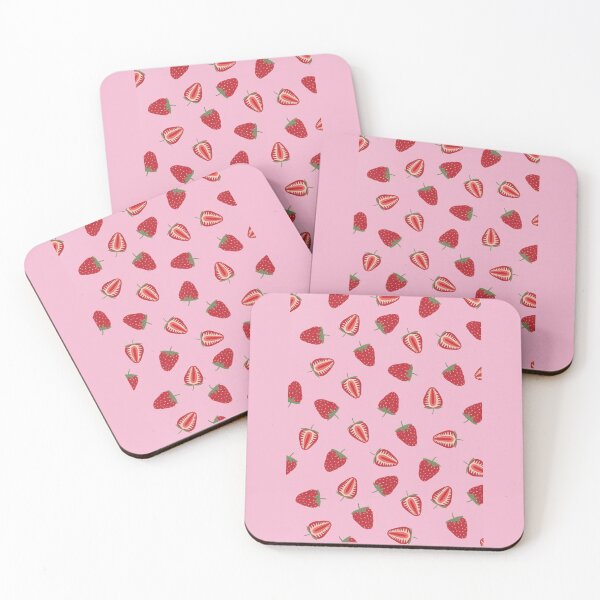 Item preview, Pink Strawberries designed and sold by Lavender-Cloud.