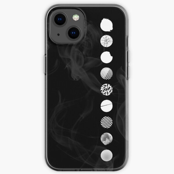 Ailes Logos (Noir) Coque souple iPhone