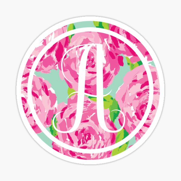 Monogram A Sticker