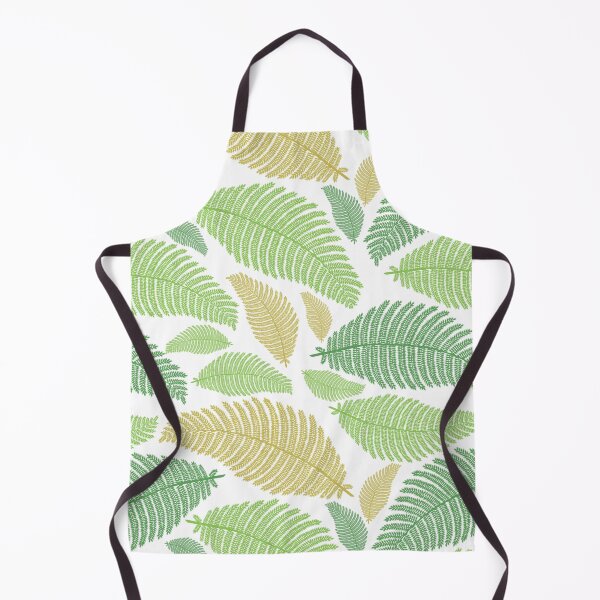 Item preview, light Jungle leaves pattern with white background designed and sold by CiniArt.