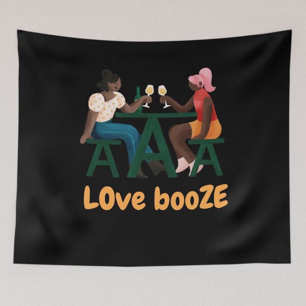 Item preview, Love booze : dating : galentine designed and sold by FLIRTAASAN.