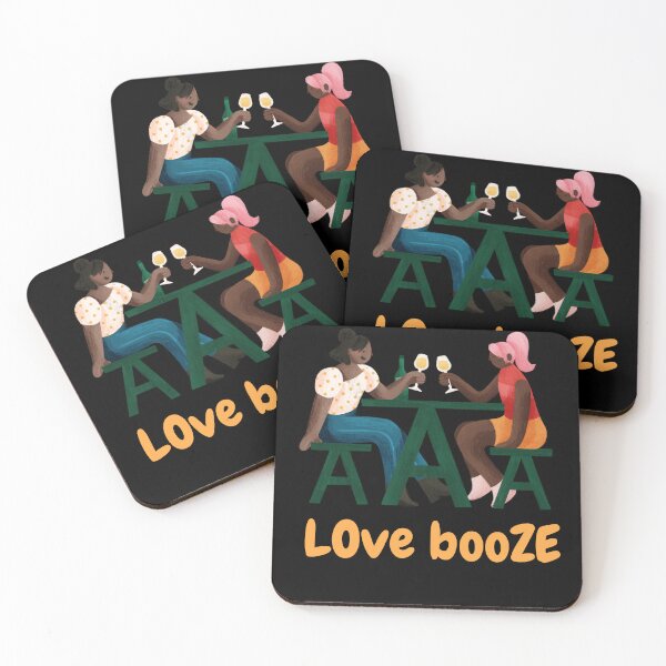 Item preview, Love booze : dating : galentine designed and sold by FLIRTAASAN.