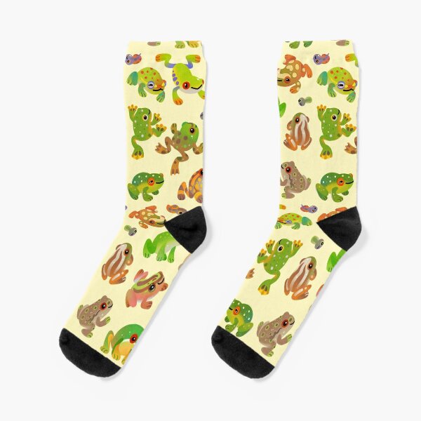 Night Frogs Men's Socks  Fun Novelty Socks for Him - Cute But