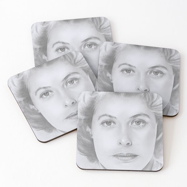 Item preview, Portrait of Ingrid Bergman designed and sold by Rockberry.