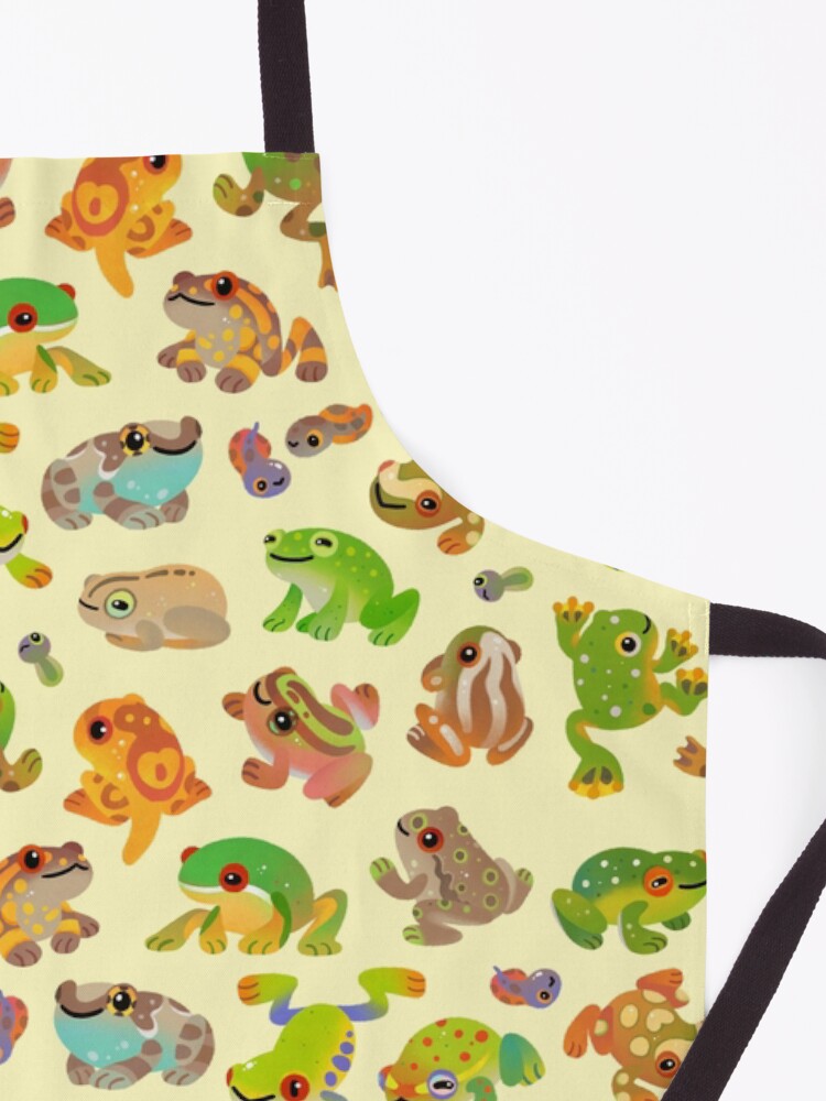 Thumbnail 3 of 6, Apron, Tree frog designed and sold by pikaole.