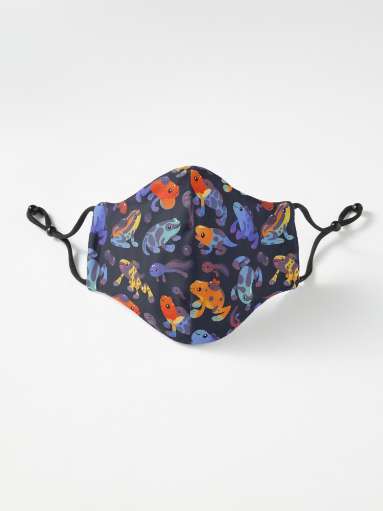 Alternate view of Poison dart frogs - dark Mask