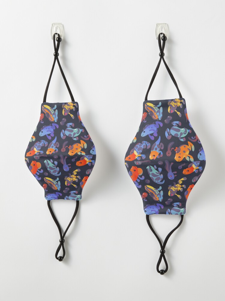 Alternate view of Poison dart frogs - dark Mask