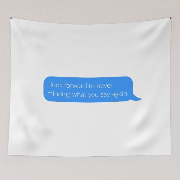 Item preview, I look forward to never minding what you say again designed and sold by pastelsloth.