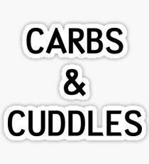 Carbs & Cuddles Sticker