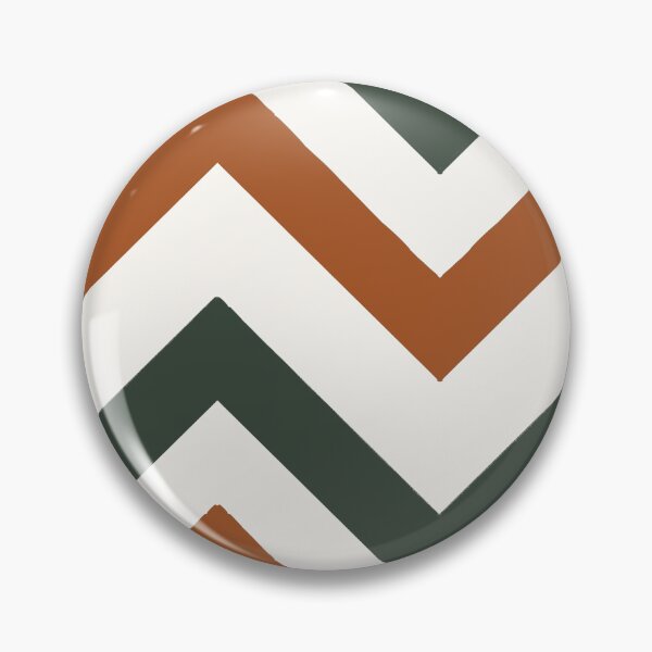 Item preview, Chevron Stripes in Green, Ochre and White designed and sold by thesnowwhyte.