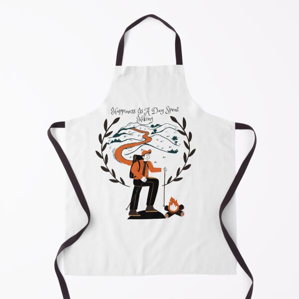 Item preview, Funny Hapiness Is A Day Spent Hiking Classic T-shirt  designed and sold by Ryn2020.