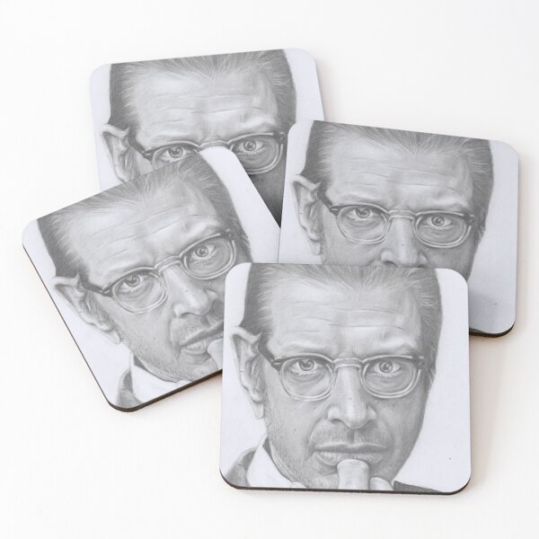 Item preview, Portrait of Jeff Goldblum designed and sold by Rockberry.