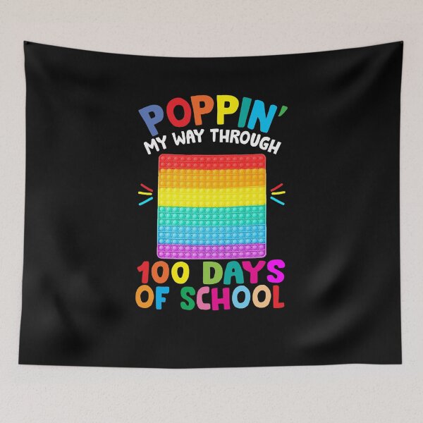 Item preview, Poppin My Way Through 100 Days Funny 100th Day Of School designed and sold by milhesson33.