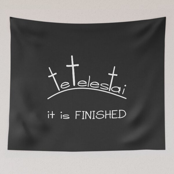 Item preview, Christian Design - tetelestai, it is finished designed and sold by simplydesignart.