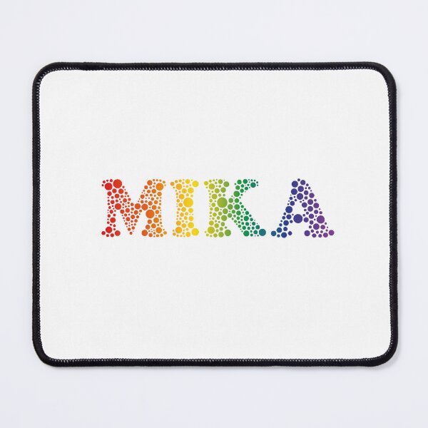 Item preview, Mika name - fun Rainbow Bubbles LGBT pride design designed and sold by NameTheory.