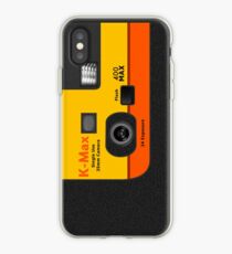 Vinilo o funda para iPhone Cámara desechable - Naranja