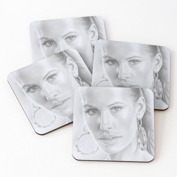 Item preview, Retrato de Kate Beckinsale designed and sold by Rockberry.