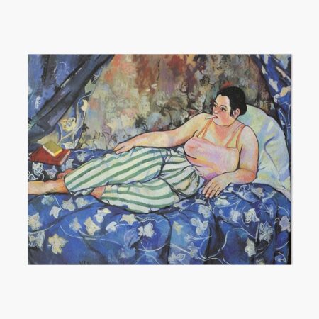 Suzanne Valadon The Blue Room 1923 Art Board Print By Kinsley45   Gbrf,10x8,f,540x540 Pad,450x450,f8f8f8 