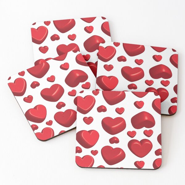Item preview, Hearts Pattern designed and sold by Ayesha Saleem.
