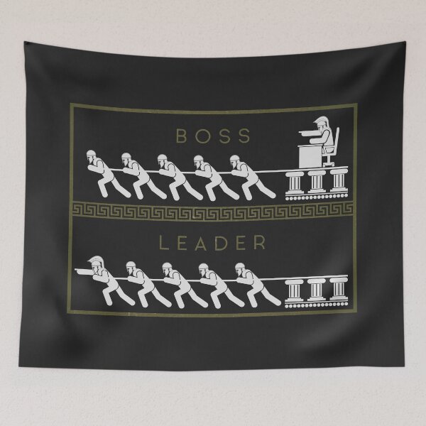 Item preview, Leader And Boss Wall Art Canvas Print Office Decor  designed and sold by SuccessHunters.