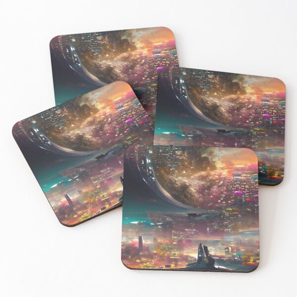 Item preview, Space Fantasy Art style Art designed and sold by NeuralProd.