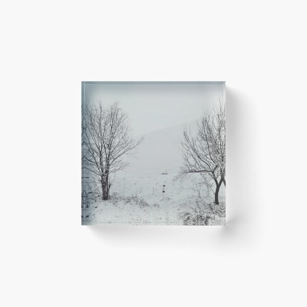 Item preview, Snow Hill Winter Trees designed and sold by AlexMancic.