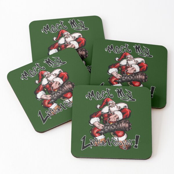 Item preview, Santa with a Mini-Gun designed and sold by RGpresdiffart.