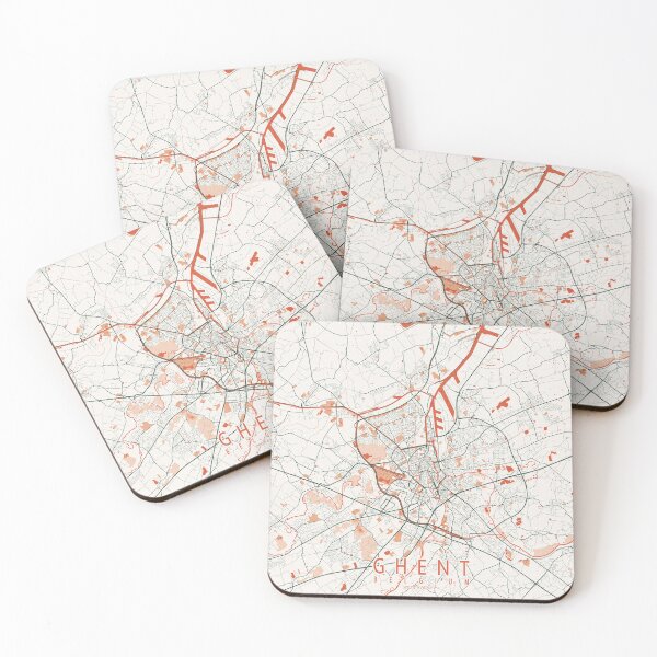 Item preview, Ghent City Map of Belgium - Bohemian designed and sold by deMAP.