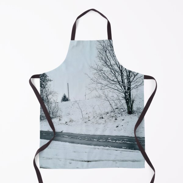 Item preview, Snow Road Winter Trees designed and sold by AlexMancic.